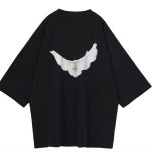 New"Yeezy Gap Engineered By BALENCIAGA Dove 3/4 shirt tee, size L